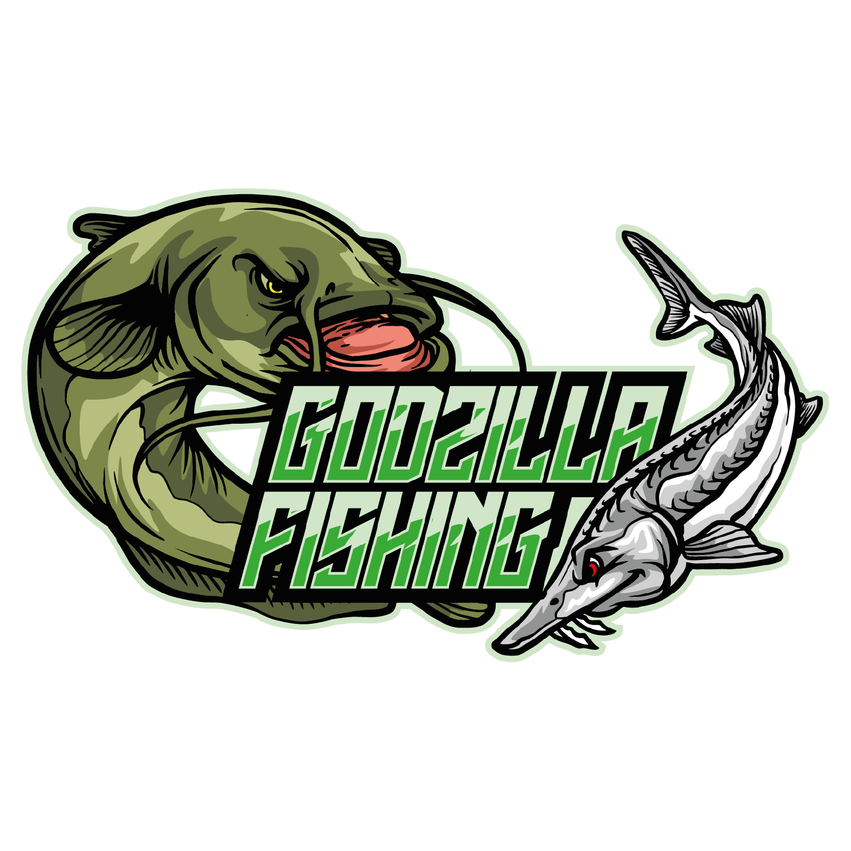 Godzilla fisching
